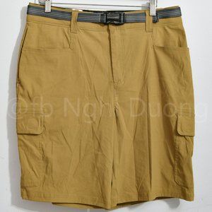 BRAND‎ NEW ! Orvis Men's cargo short ,Lightweight, Belted, 10.25" inseam, TAN